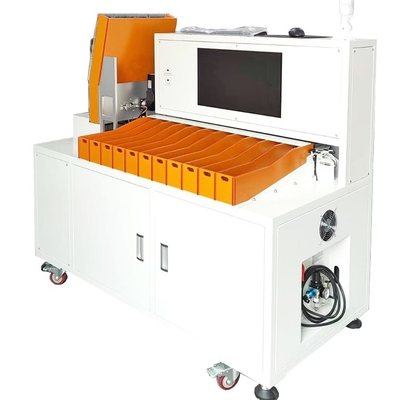 3500-4000pcs/h Μηχάνημα ταξινόμησης μπαταρίας κυλίνδρου 18650 11 καναλιών