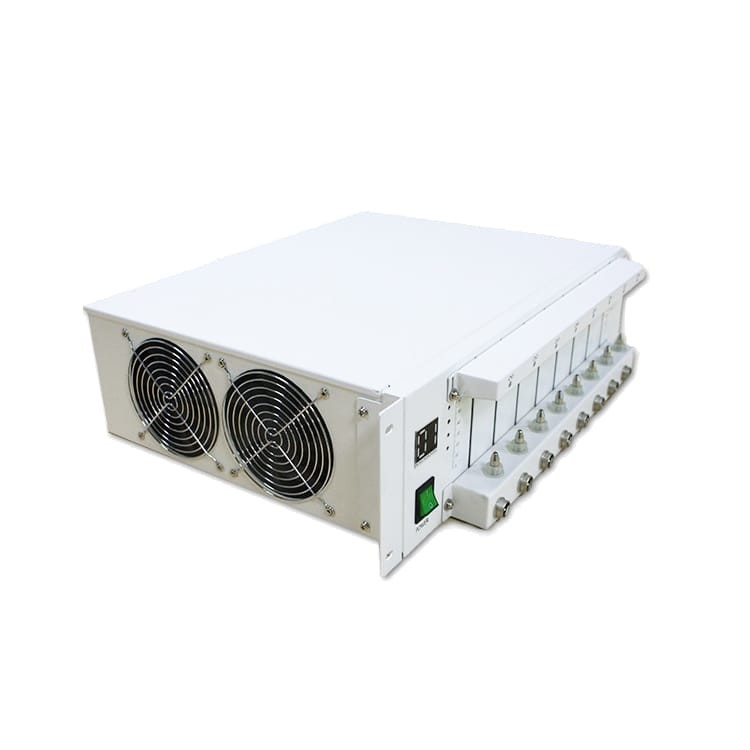 μηχανή 8 δοκιμής μπαταριών 5V 3A 6A 10A 20A επιλογέας μπαταριών καναλιών για τη βαθμολόγηση της ικανότητας