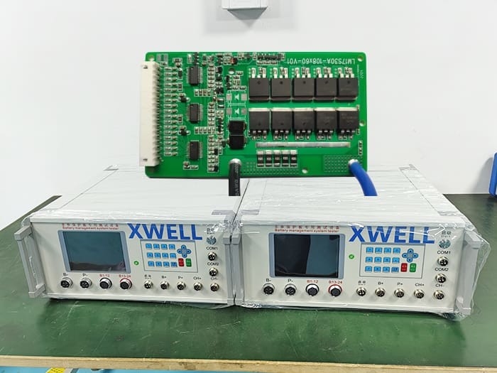 ηλεκτρική μηχανή δοκιμής καρτών PCB οχημάτων συστημάτων μπαταριών BMS ελεγκτών Lifepo4 1-24S BMS για το πακέτο μπαταριών