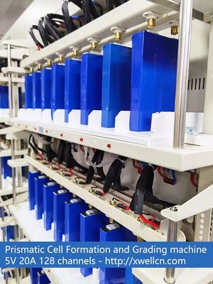 Καλή τιμή Μηχάνημα βαθμολόγησης χωρητικότητας κυψελών μπαταρίας 128 καναλιών 5V 6A 10A 20A για πρισματικό στοιχείο σε απευθείας σύνδεση
