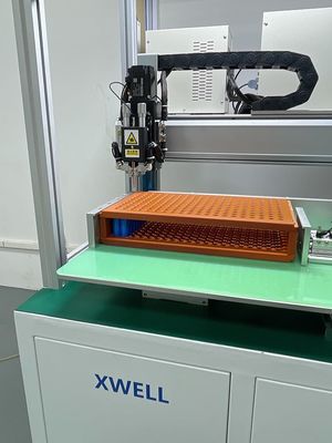 Καλή τιμή Ηλεκτρική μηχανή συγκόλλησης σημείων αργιλίου αυτόματη για το κυλινδρικό πακέτο μπαταριών σε απευθείας σύνδεση