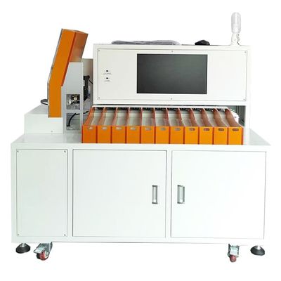 Καλή τιμή Αυτόματος διαλογέας μπαταριών 11 καναλιών εργαστηρίων για την κυλινδρική συνέλευση πακέτων μπαταριών κυττάρων σε απευθείας σύνδεση