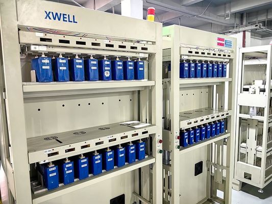 Καλή τιμή 5V 100A 64 κανάλια Πρισματικό κύτταρο μπαταρίας Tester Grading Testing Machine σε απευθείας σύνδεση