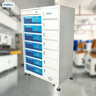 Μηχανή γήρανσης συστοιχιών μπαταριών 12 καναλιών 70V 5A φόρτισης 10A εκφόρτισης για συστοιχίες μπαταριών ιόντων λιθίου