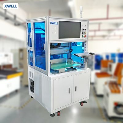 Καλή τιμή XW-ADW αυτόματη διπλής πλευράς μπαταρία σημείο συγκόλληση μηχανή 8000A περιστρεφόμενο κεφάλι συγκόλλησης κλίση σημείο PC έλεγχο σε απευθείας σύνδεση