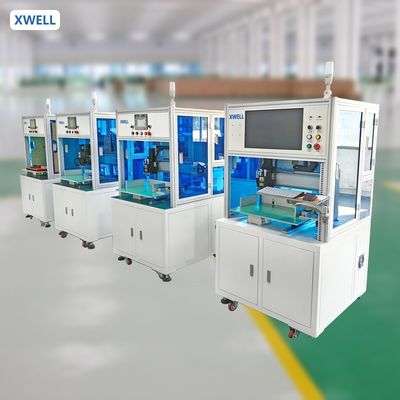 Καλή τιμή XW-ASW αυτόματη μονόπλευρη μηχανή συγκόλλησης σημείων 5000A-10000A για 18650 21700 26650 32700 συναρμολόγηση μπαταριών σε απευθείας σύνδεση