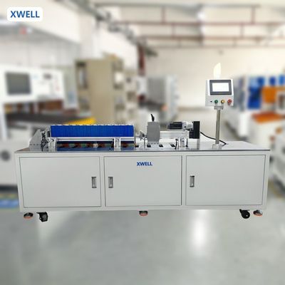 Καλή τιμή XW-PC12 Πρισματικό Μοντέλο μπαταρίας Συμπίεση Μηχανή 500kg Πίεση 1200mm Στροχός PLC Servo Control σε απευθείας σύνδεση
