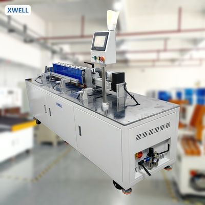 Καλή τιμή XW-PC12 Αυτοματοποιημένη μηχανή συμπίεσης με πρισματική μπαταρία 500kg Πίεση 1200mm σε απευθείας σύνδεση