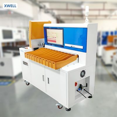 Καλή τιμή 11 Κανάλι 18650 26650 Κύλινδρος μπαταρία κολλώντας και ταξινομώντας μηχανή εξοπλισμός επιλογής κυψελών σε απευθείας σύνδεση