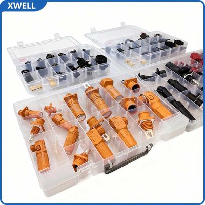 Καλή τιμή High Voltage Connector 150A 200A 250A High-Voltage Energy Storage Connector for Battery Management Systems Lithium Battery (BMS) Copper Through-Wall Output Energy Storage Connector σε απευθείας σύνδεση